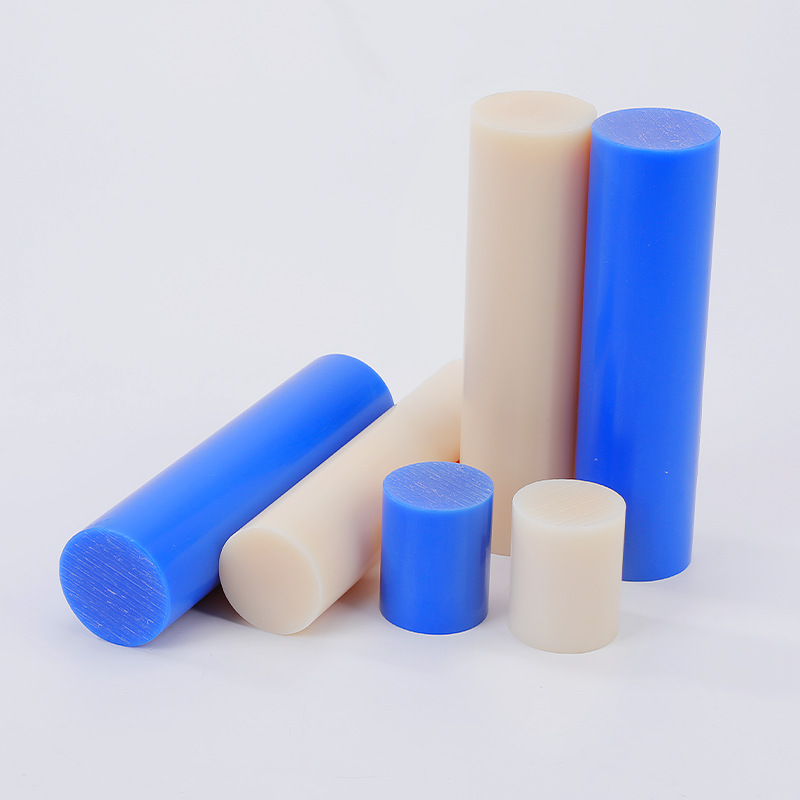 Colored Solid Nylon Rod PA6 High Wear Resistant Nylon Bar Plastic Nylon Round Rod